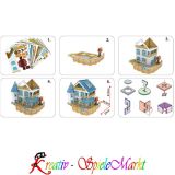 Cubic Fun - 3D Puzzle Lndliche Villa Puppenhaus mit LED Beleuchtung