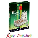 Cubic Fun - 3D Puzzle Torre de Belem Turm Lissabon Portugal Mittel