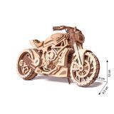 Wood Trick - Holz Modellbau Motorcycle DMS Motorrad 203 Teile