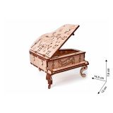 Wood Trick - Holz Modellbau Grand Piano Konzertflgel mit Musik 36 Teile