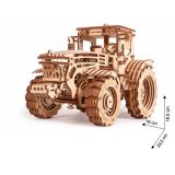 Wood Trick - Holz Modellbau Traktor mit Anhnger Set