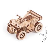 Wood Trick - Holz Modellbau ATV Quad Trailer geiegnet 57 Teile