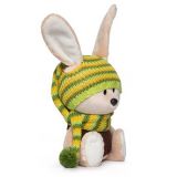 Budi Basa - LEesyata Hare Antosha in a hat and a sweater Hase mit Pullover und Mtze 15 cm gro