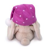 Budi Basa - Zaika Mi Baby in in a lilac cap Hase mit lila Mütze 15 cm groß
