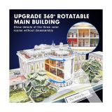 Cubic Fun - 3D Puzzle The White House Weies Haus Washington USA mit LED Special Edition