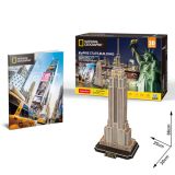 Cubic Fun - 3D Puzzle National Geographic Empire State Building New York USA Gro