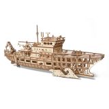 Wood Trick - Holz Modellbau Ocean Explorer Yacht Schiff 565 Teile