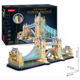 Cubic Fun - 3D Puzzle Tower Bridge London England LED Beleuchtung