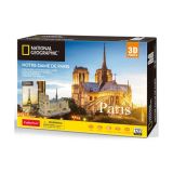 Cubic Fun - 3D Puzzle National Geographic Notre Dame De Paris Frankreich Groß