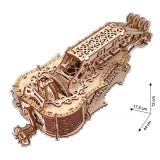Wood Trick - Holz Modellbau Lyra da Vinci Drehleier 227 Teile