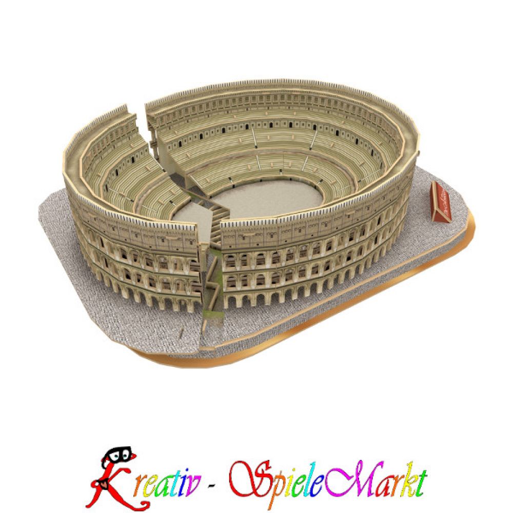 3D Puzzle Colosseum Kolosseum Rom Italien Groß Cubic Fun 