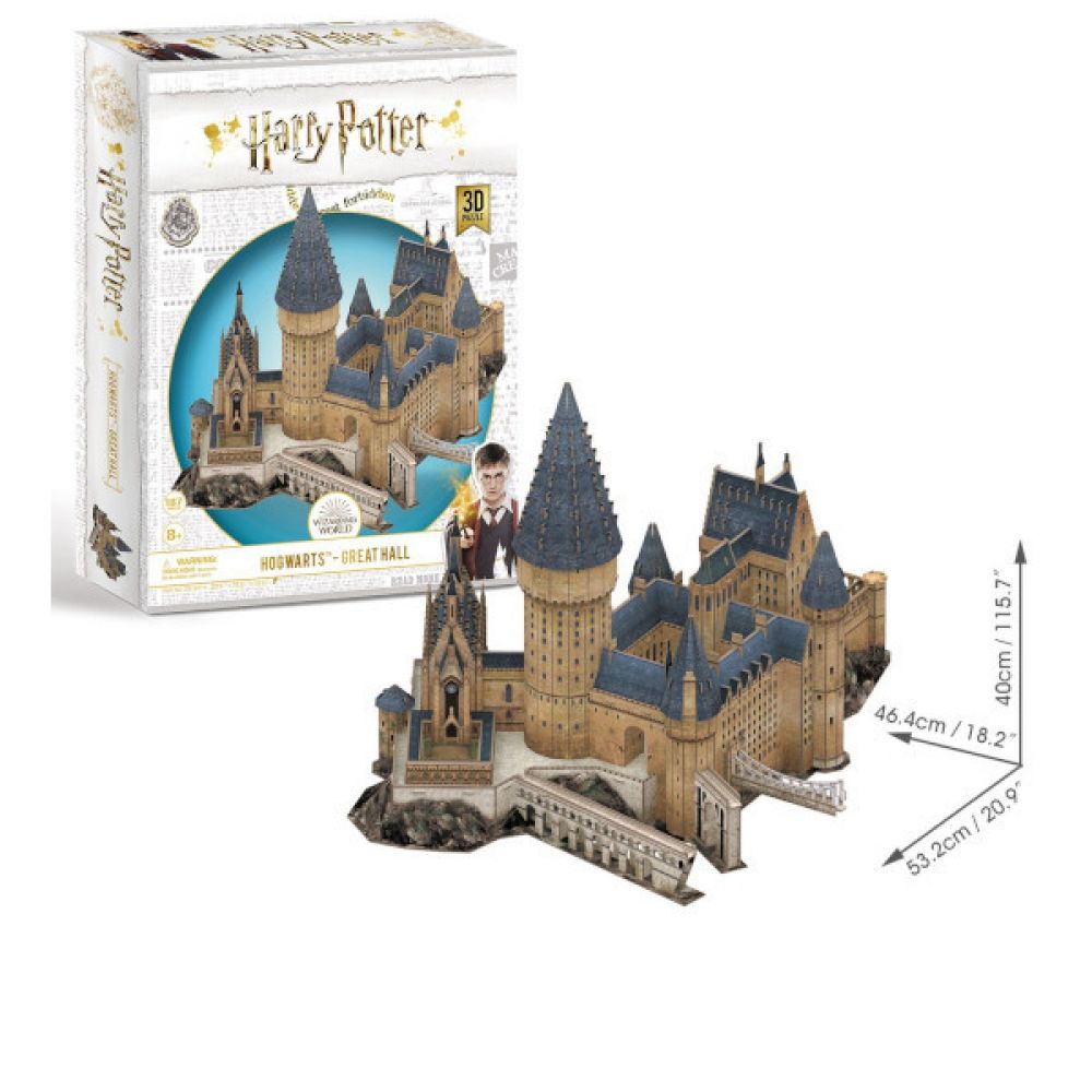 Cubic Fun 3D Puzzle Harry Potter Hogwarts Great Hall Groß Kreativ