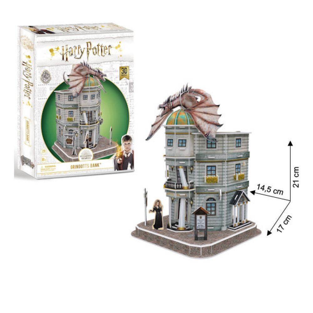 Cubic Fun 3D Puzzle Harry Potter Gringotts Bank KreativSpieleMarkt Spiel mal wieder und