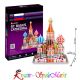 Cubic Fun - 3D Puzzle St.Basil's Cathedral Basilius Kathedrale Moskau Russland Mittel