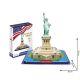 Cubic Fun - 3D Puzzle Statue of Liberty Freiheitsstatue New York USA Mittel